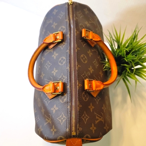 ‼️SOLD‼️SPEEDY 35 | LOUIS VUITTON| TOTE | BOSTON | M41524 Monogram 💯 Authentic! - Picture 7 of 17